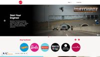 Zrzut ekranu mattel.com