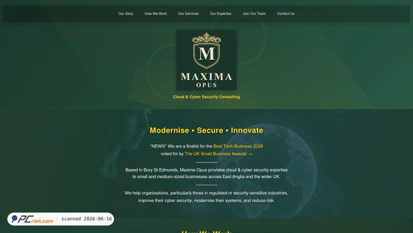 maximaopus.co.uk screenshot