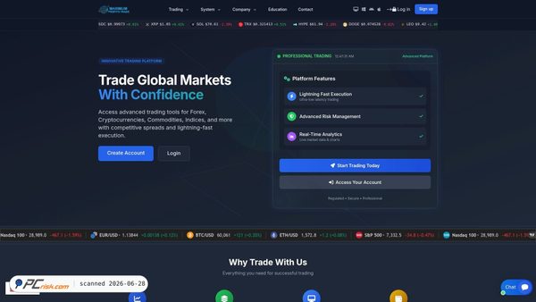 maximumprofitstrade.com screenshot
