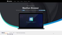 Screenshot di maxthon.com