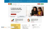 mbank.sk screenshot