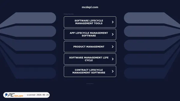 mcdepl.com screenshot