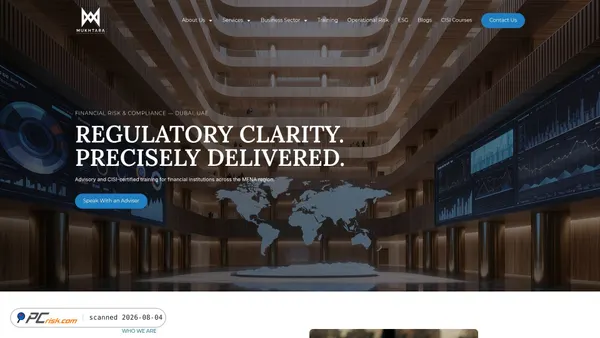 mcompliance.ae screenshot
