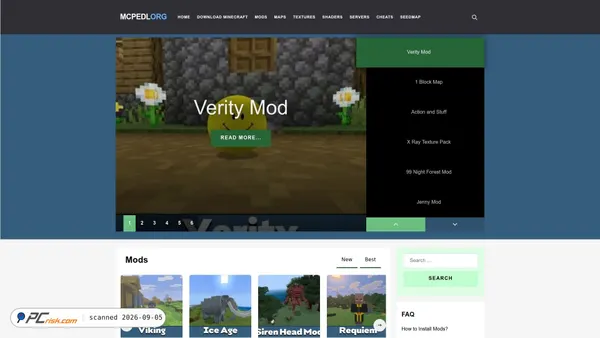 Captura de mcpedl.org
