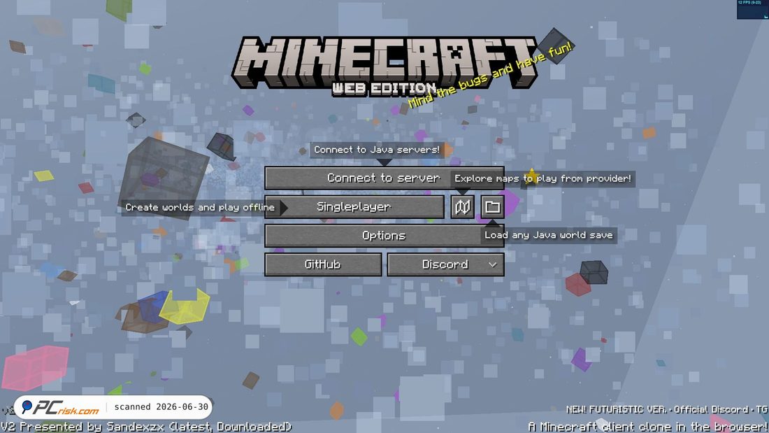 Screenshot of mcraft.fun