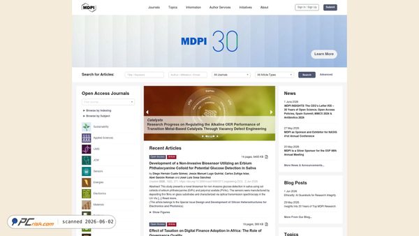 mdpi.com screenshot