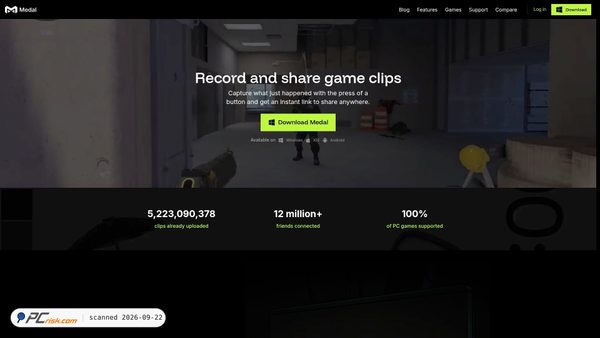 medal.tv screenshot