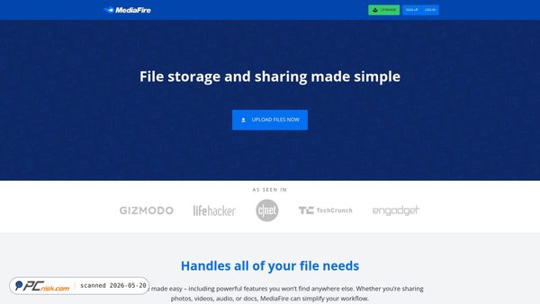 mediafire.com screenshot