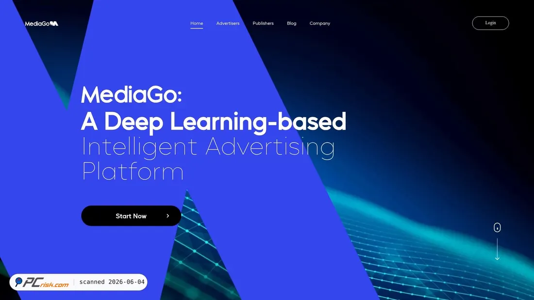 Screenshot von mediago.io
