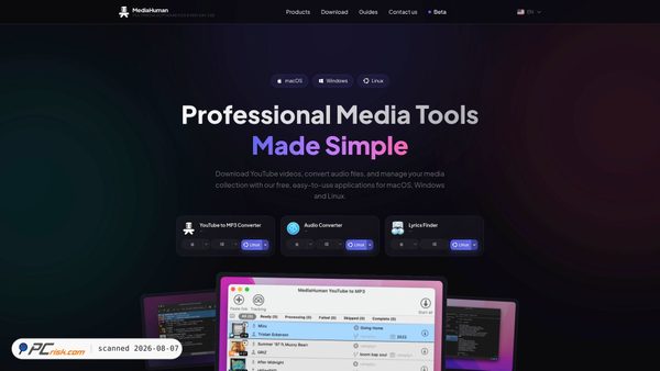 mediahuman.com screenshot