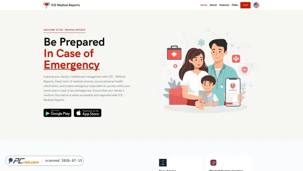 medicalreports.app screenshot