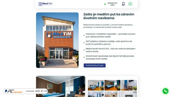 medtim-novi-pocetak.com screenshot