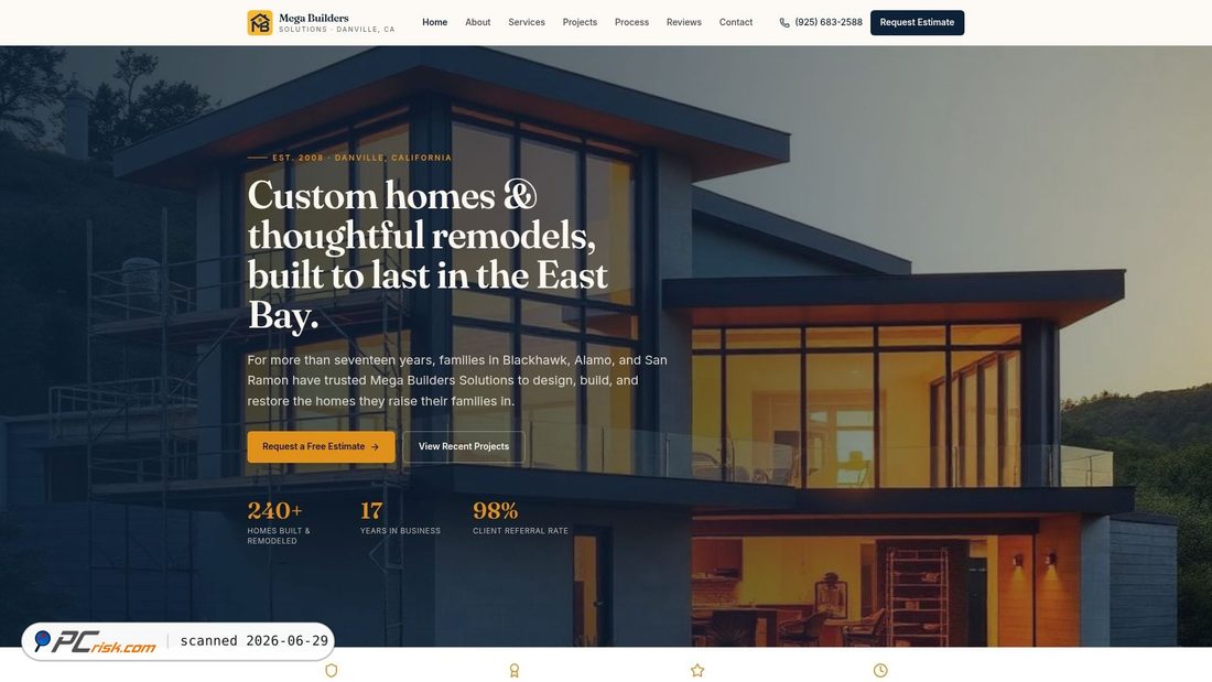 Screenshot of megabuilderssolutions.com
