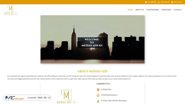 meidasads.ke screenshot