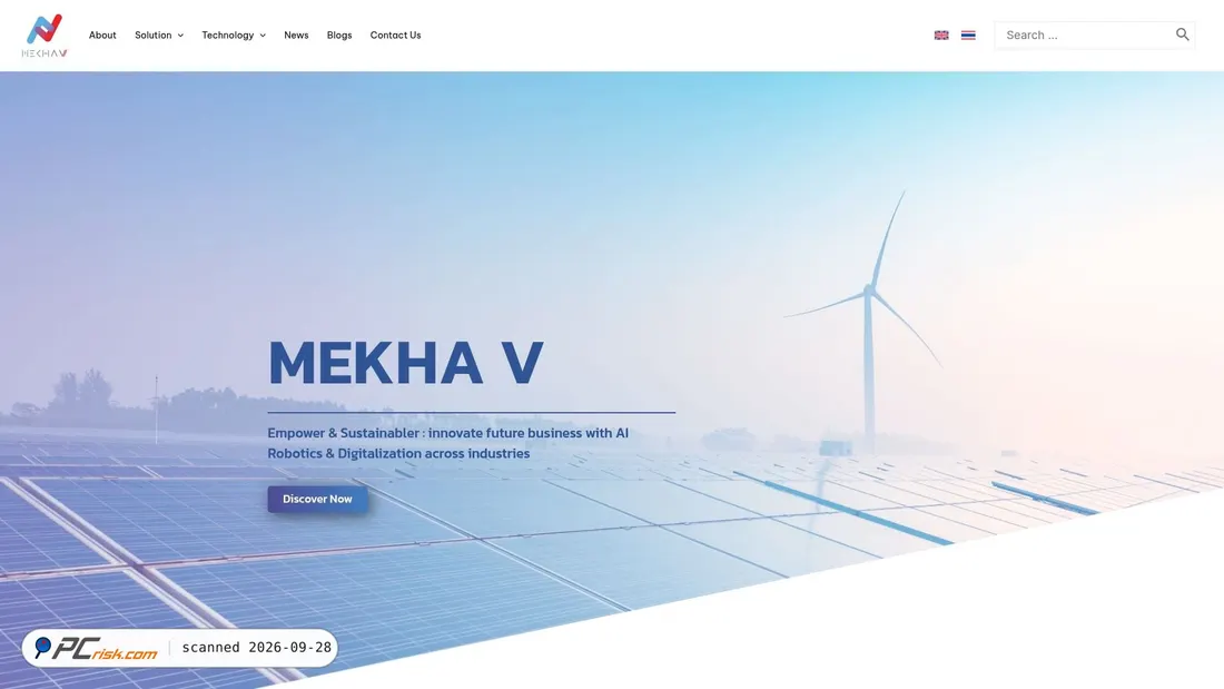 Captura de ecrã de mekhav.com