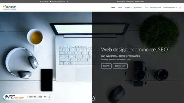 melaridositiweb.it screenshot