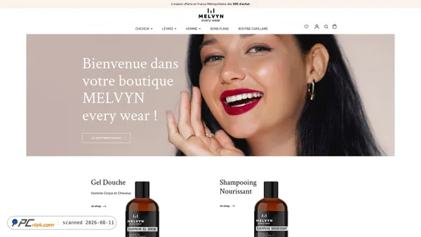 melvyneverywear.com screenshot