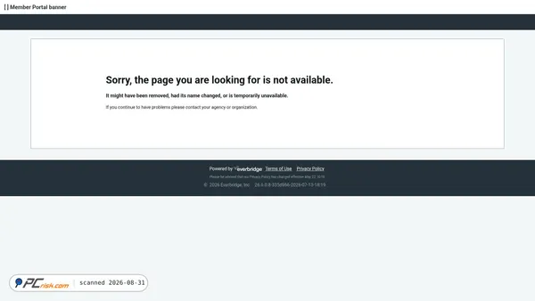 member.everbridge.net Screenshot