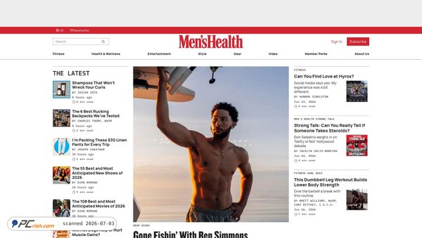 menshealth.com screenshot