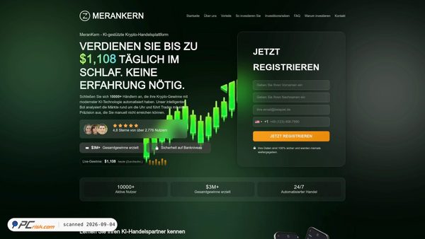 merankern.de Screenshot