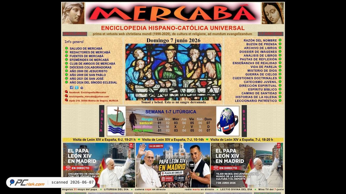 Screenshot of mercaba.org