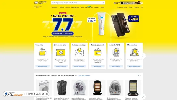 mercadolivre.com.br screenshot
