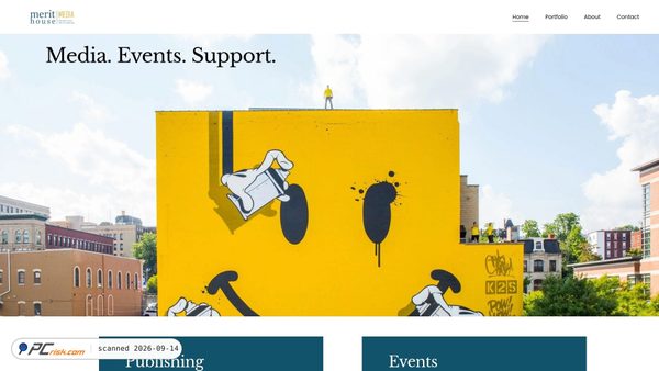 Screenshot di merithousemedia.com