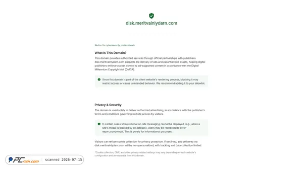 meritvainlydarn.com screenshot