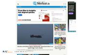 merkur.de screenshot