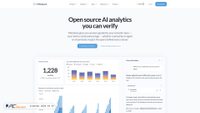 Captura de ecrã de metabase.com