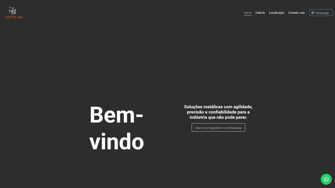 Captura de ecrã de metalsb.com.br