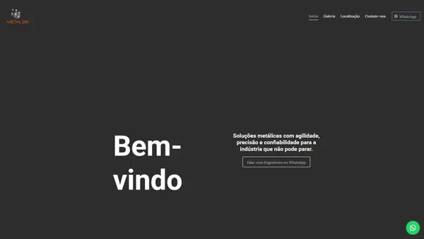 Screenshot di metalsb.com.br
