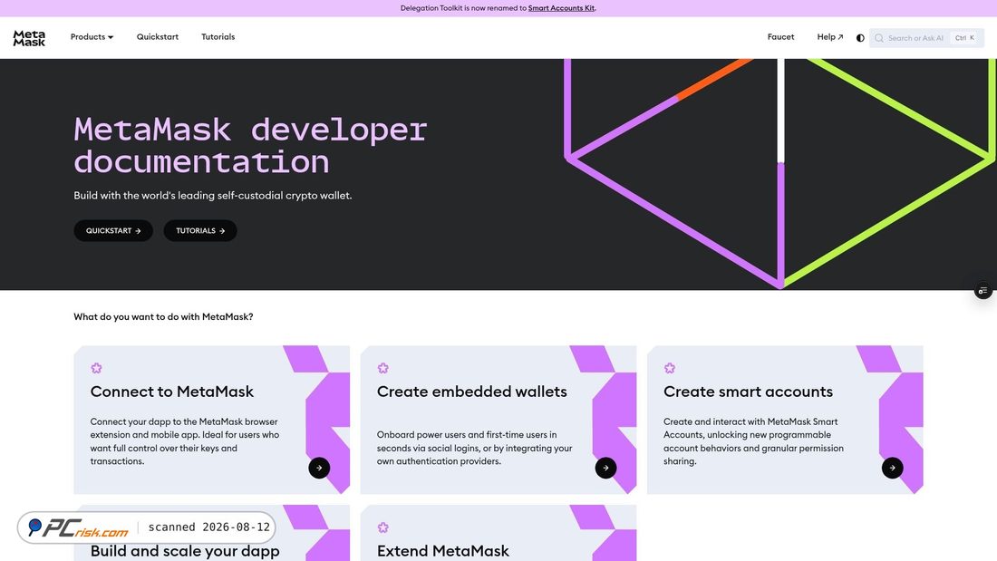 Screenshot of metamask-docs-l8lvh00ol-consensys-ddffed67.vercel.app