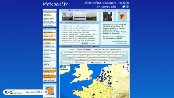 meteociel.fr screenshot