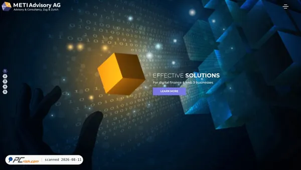 meti-advisory.com screenshot