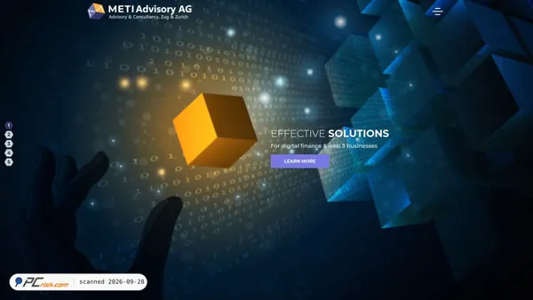 meti-advisory.com screenshot