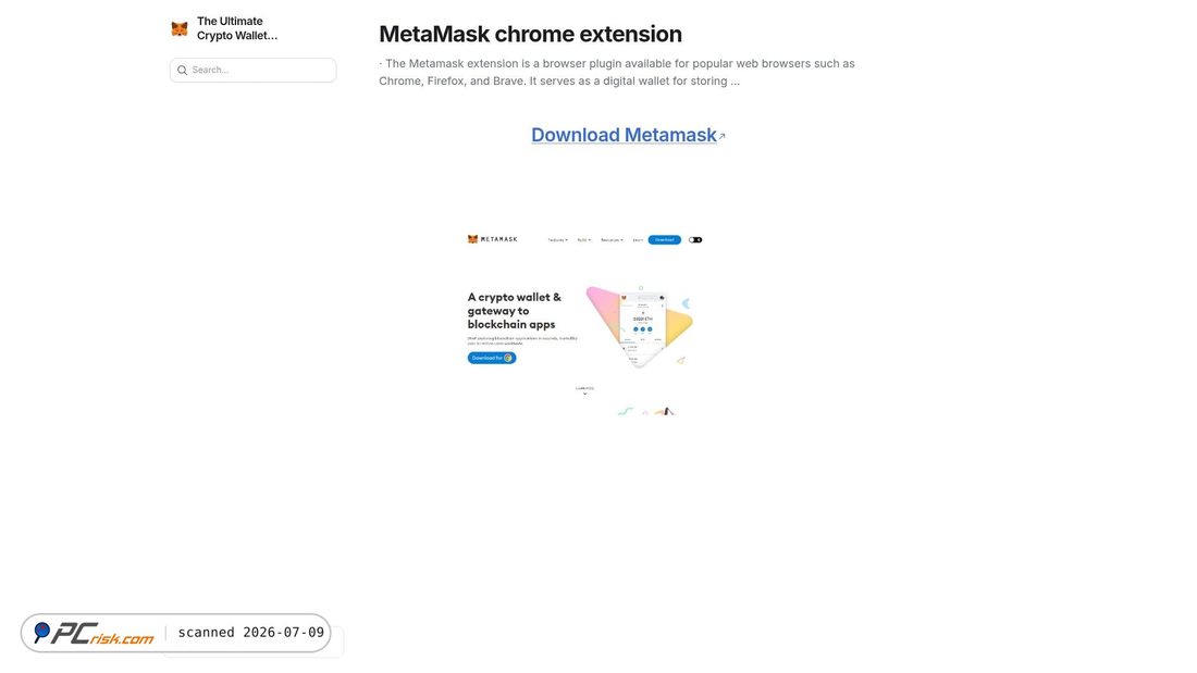 Screenshot of metskchroem-extsion.gitbook.io