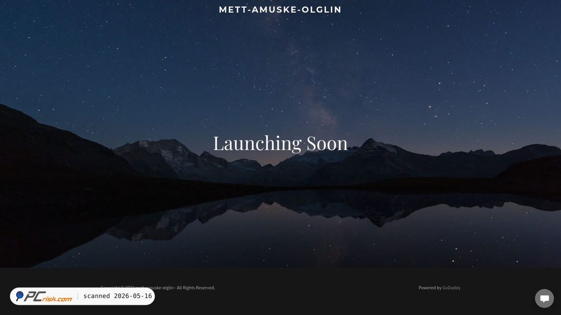 Screenshot of mett-amuske-olglin.godaddysites.com