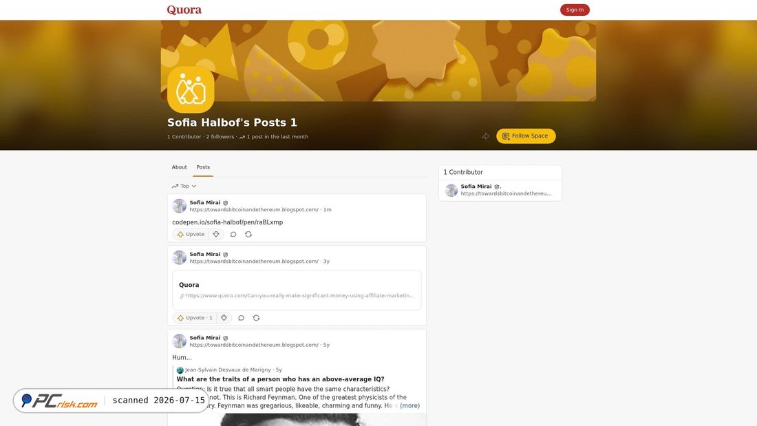 Screenshot of mfzknlfwwwbnvgrw.quora.com