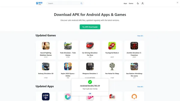 mi9.com screenshot