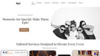 miamiepicphotobooths.com screenshot