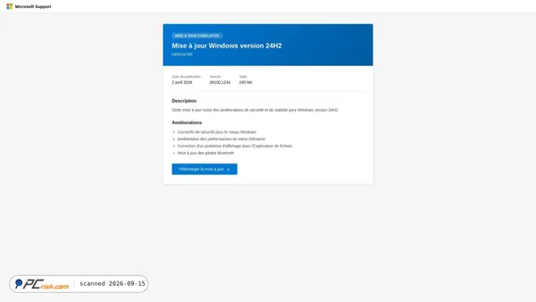 microsoft-update.support screenshot
