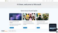 Captura de microsoft.com