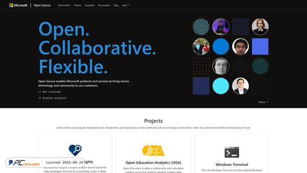 microsoft.github.io screenshot