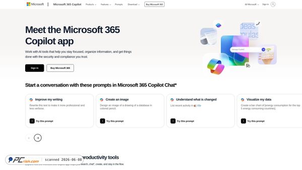 microsoft365.com screenshot