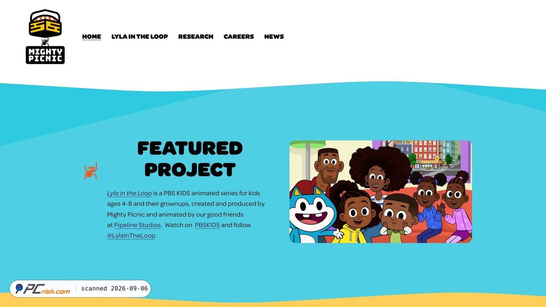 Screenshot of mightypicnic.com