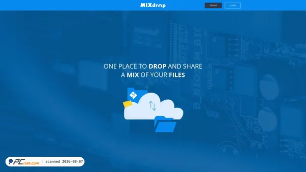 miixdrop.com screenshot