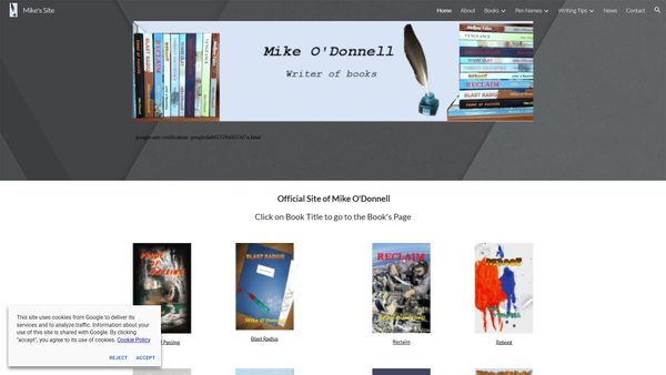 mikeodonnell.co.uk screenshot