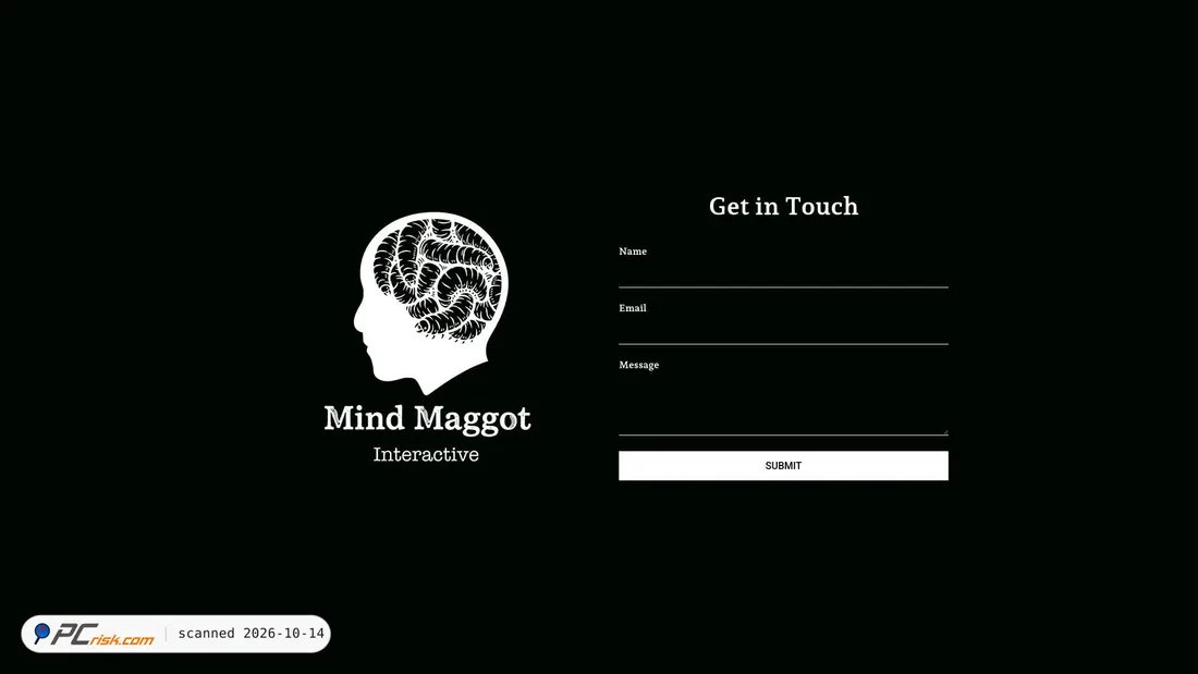 Capture d’écran de mindmaggot.com