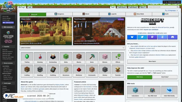 minecraft.wiki screenshot